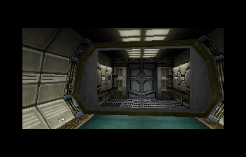 Enemy Zero (SEGA Saturn) screenshot: The FPS mode of Enemy Zero looks quite impressive at times.