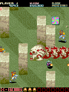 FixEight (Arcade) screenshot: Monster stage 2