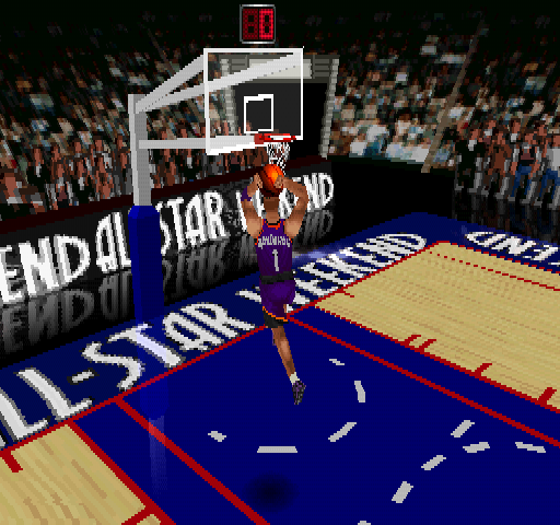 Screenshot of NBA in the Zone 2000 (PlayStation, 2000) - MobyGames