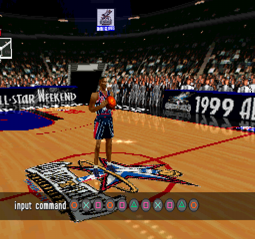 Screenshot of NBA in the Zone '99 (PlayStation, 1999) - MobyGames