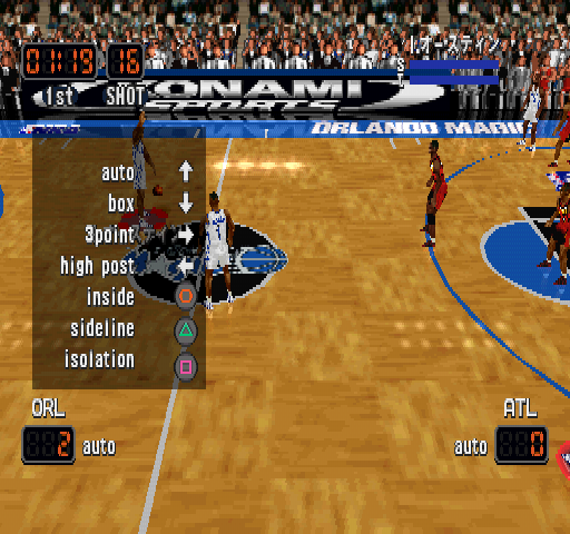 Screenshot of NBA in the Zone '99 (PlayStation, 1999) - MobyGames