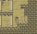 Kid Icarus: Of Myths and Monsters (Game Boy) screenshot: Level 1-1