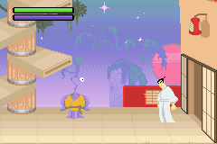 Screenshot Of Samurai Jack: The Amulet Of Time (Game Boy Advance, 2003 ...