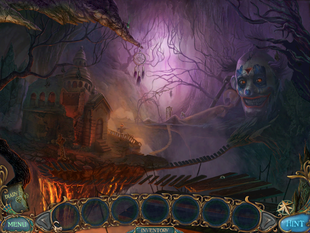 Dreamscapes: The Sandman (Collector's Edition) (iPad) screenshot: I have entered Laura's dream world