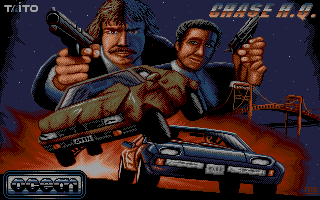 Chase H.Q. (Atari ST) screenshot: Title screen