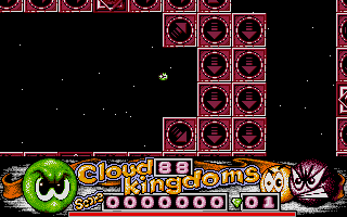 Cloud Kingdoms (Atari ST) screenshot: Falling down