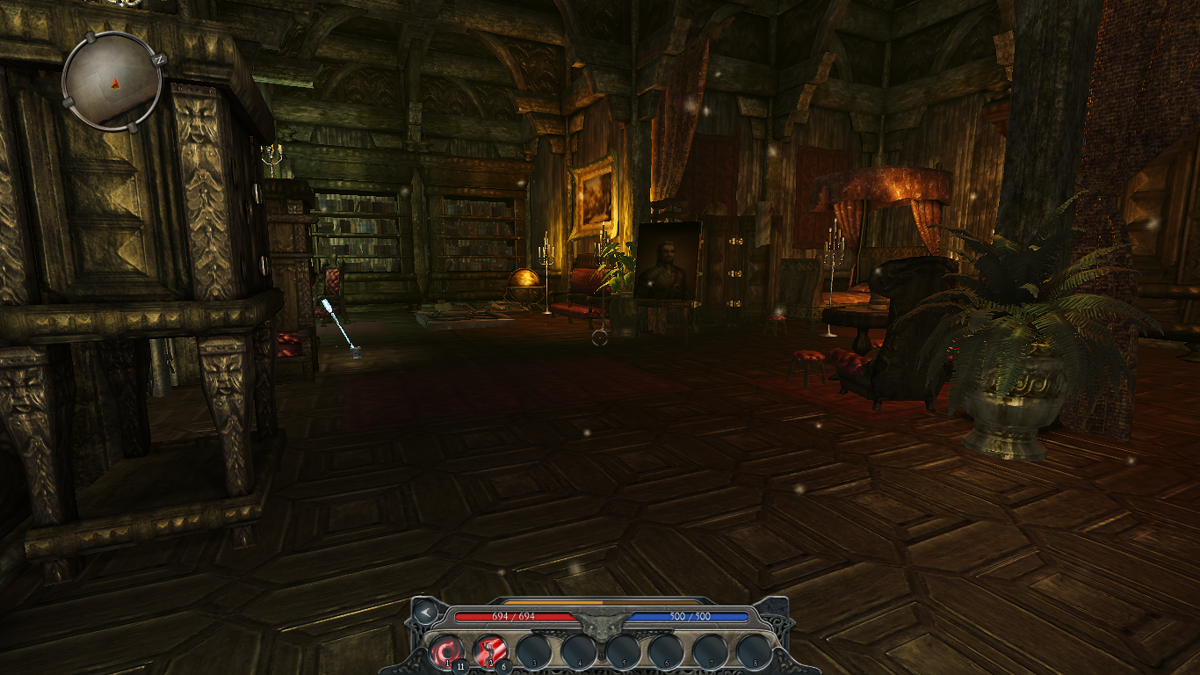 Divinity II: Flames of Vengeance (Windows) screenshot: The developers were very fond of this bearded figure... and levers.