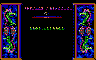 Hero's Quest: So You Want to Be a Hero (Atari ST) screenshot: Credits