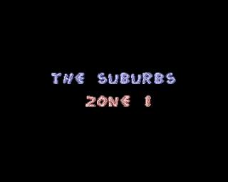 Chuck Rock II: Son of Chuck (Amiga) screenshot: The Suburbs Zone 1