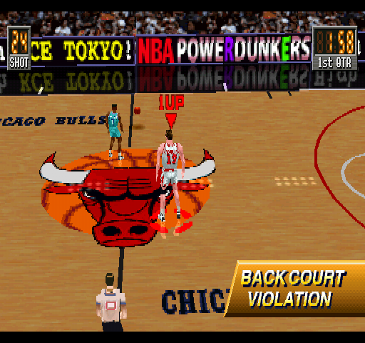 Screenshot of NBA in the Zone 2 (PlayStation, 1996) - MobyGames