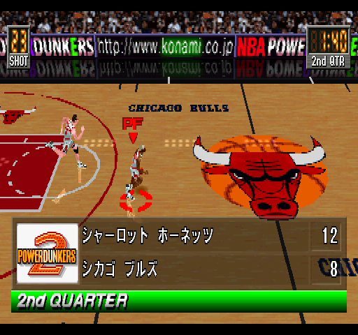 Screenshot of NBA in the Zone 2 (PlayStation, 1996) - MobyGames