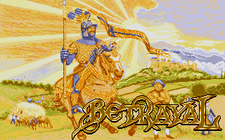 Betrayal (Atari ST) screenshot: Title screen