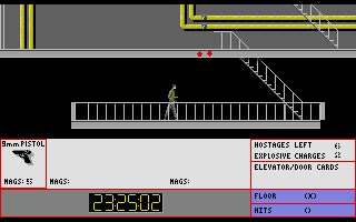 Persian Gulf Inferno (Atari ST) screenshot: The starting location