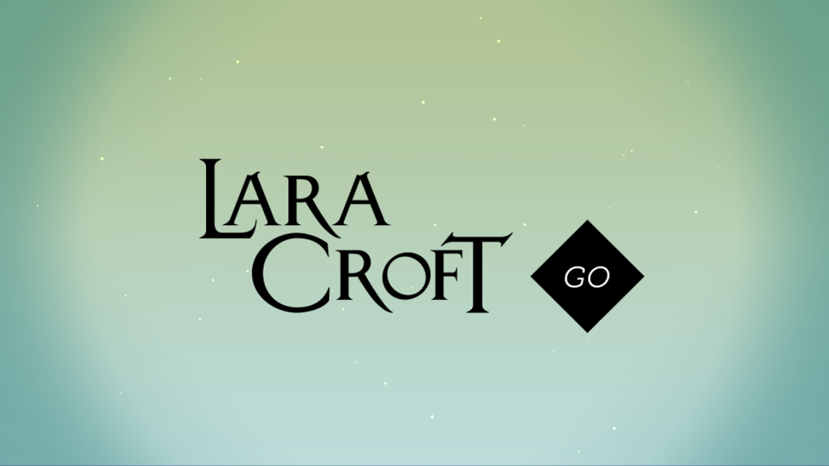 Lara Croft GO (Android) screenshot: Title screen