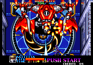 Ninja Commando (Arcade) screenshot: The big boss.
