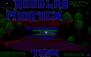 Douglas Rockmoor (Atari ST) screenshot: Title screen