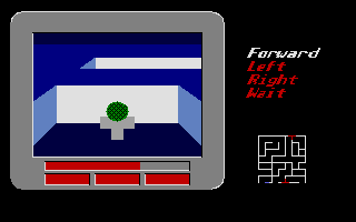 Zerphod (Atari ST) screenshot: One of the things you have to collect