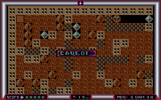 Douglas Rockmoor (Atari ST) screenshot: Level two is about to start