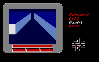 Zerphod (Atari ST) screenshot: At the start