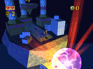 Pandemonium! (PlayStation) screenshot: Mysterious temple