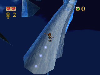 Pandemonium! (PlayStation) screenshot: Icy cave