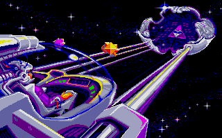Purple Saturn Day (Atari ST) screenshot: Loading screen for Brain Bowler
