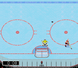 Screenshot of Elitserien 96 (Genesis, 1995) MobyGames