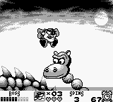 Taz-Mania (Game Boy) screenshot: Take this!