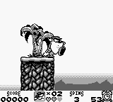 Taz-Mania (Game Boy) screenshot: Easy now...