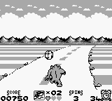 Taz-Mania (Game Boy) screenshot: and fetch the treasures.