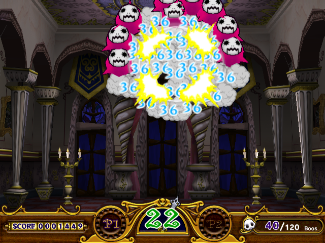 Screenshot of Manic Panic Ghosts (Arcade, 2007) - MobyGames