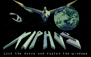 Xiphos (Atari ST) screenshot: Title screen
