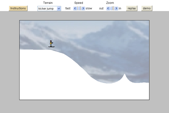スキーシュミレーター 15925451-ski-stunt-simulator-