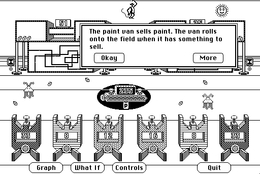 Run for the Money (Macintosh) screenshot: Tutorial