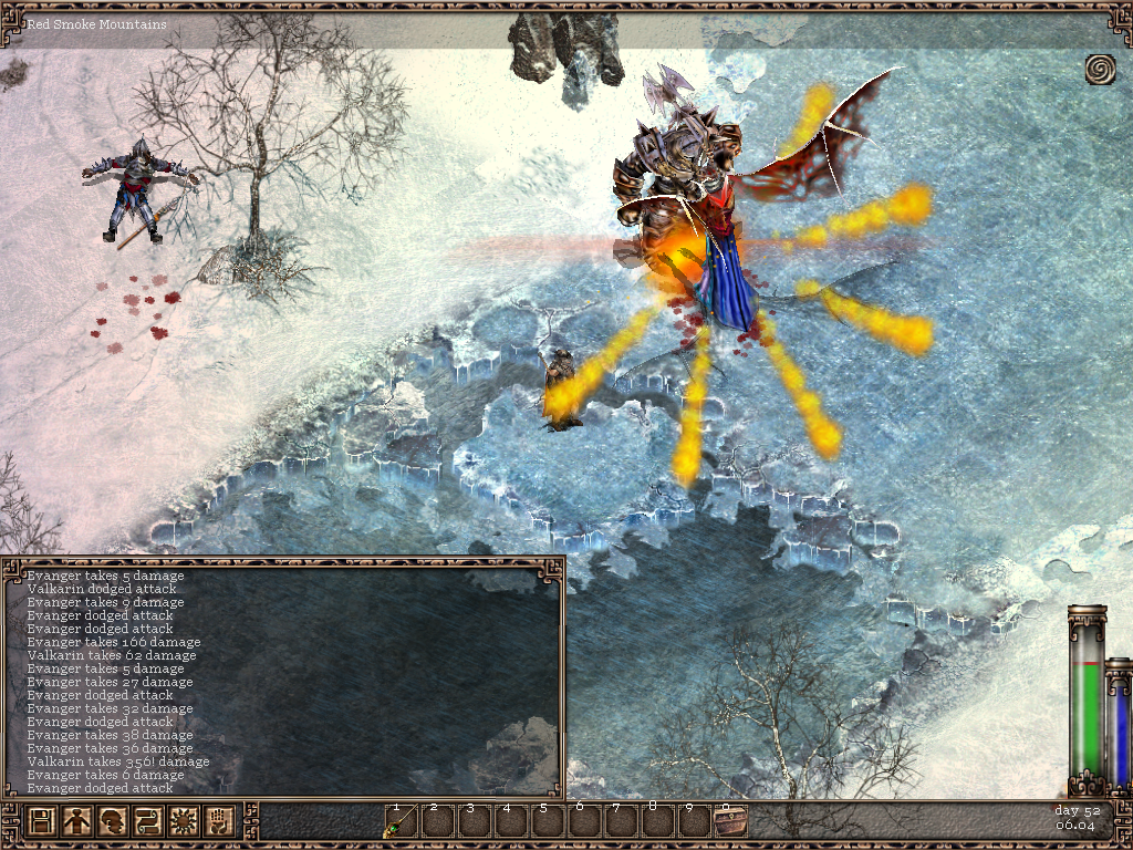 Heretic Kingdoms: The Inquisition (Windows) screenshot: Two order members fighting