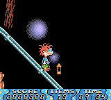 Rugrats: Time Travelers (Game Boy Color) screenshot: I found a bottle.