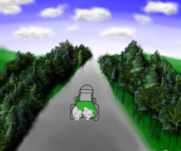Kindergarten Killer (Browser) screenshot: Making our getaway.