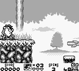 Screenshot of Taz-Mania (Game Boy, 1994) - MobyGames