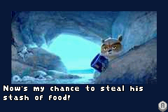 Over the Hedge (Game Boy Advance) screenshot: Opening cinematic
