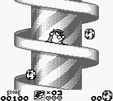 Taz-Mania (Game Boy) screenshot: Wheeeeee!