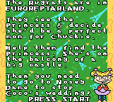 Rugrats in Paris: The Movie (Game Boy Color) screenshot: Opening story