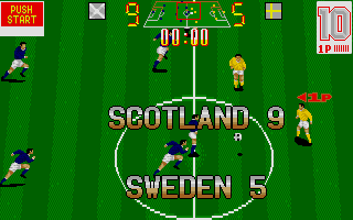 Euro Champ '92 (Atari ST) screenshot: I lost