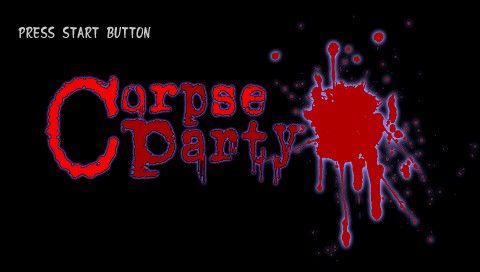 Corpse Party (PSP) screenshot: Game Title