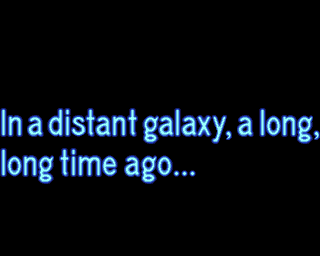 Stardust (Amiga) screenshot: In a distant galaxy...