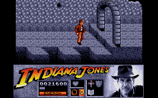 Indiana Jones and the Last Crusade: The Action Game (Atari ST) screenshot: Almost there...