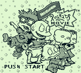 The Rugrats Movie (Game Boy) screenshot: Title screen