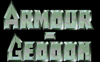 Armour-Geddon (Atari ST) screenshot: Title screen
