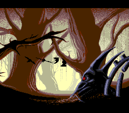 Shadow of the Beast (TurboGrafx CD) screenshot: You be dead (and more than once, I tell ya)