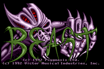 Shadow of the Beast (TurboGrafx CD) screenshot: Title screen