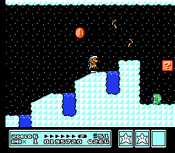 Screenshot of Super Mario Bros. 3 (NES, 1988) - MobyGames